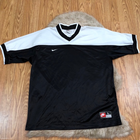 Nike Other - 90s Nike White Tag Black & White Jersey Large T66